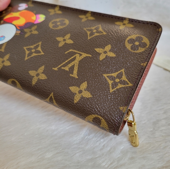 💕LIMITED Edition LOUIS VUITTON Panda Porte-monnaie Zip Wallet Monogram - Picture 8 of 16